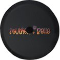 thumbnail image 1 of Black Tire Covers - Tire Accessories for Campers, SUVs, Trailers, Trucks, RVs and More | Southern Dancer Black 33 Inch with Backup Camera Hole, 1 of 3