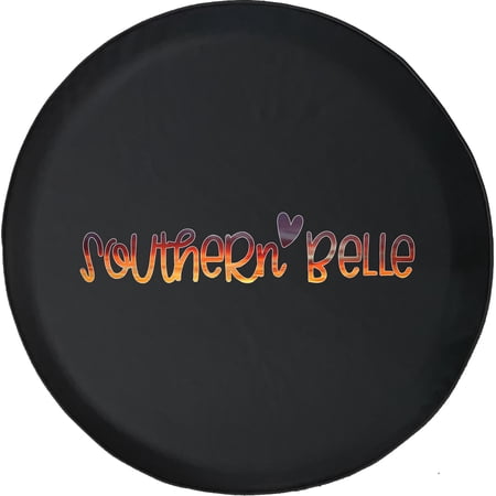 Black Tire Covers - Tire Accessories for Campers, SUVs, Trailers, Trucks, RVs and More | Southern Dancer Black 33 Inch