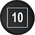 thumbnail image 1 of Black Tire Covers - Tire Accessories for Campers, SUVs, Trailers, Trucks, RVs and More | State Route 10 Black 31 Inch, 1 of 3