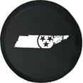 thumbnail image 1 of Black Tire Covers - Tire Accessories for Campers, SUVs, Trailers, Trucks, RVs and More | Tennessee Southern Black 35 Inch, 1 of 3