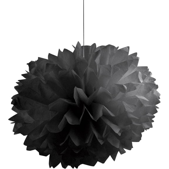 Black Tissue Balls, 3pk