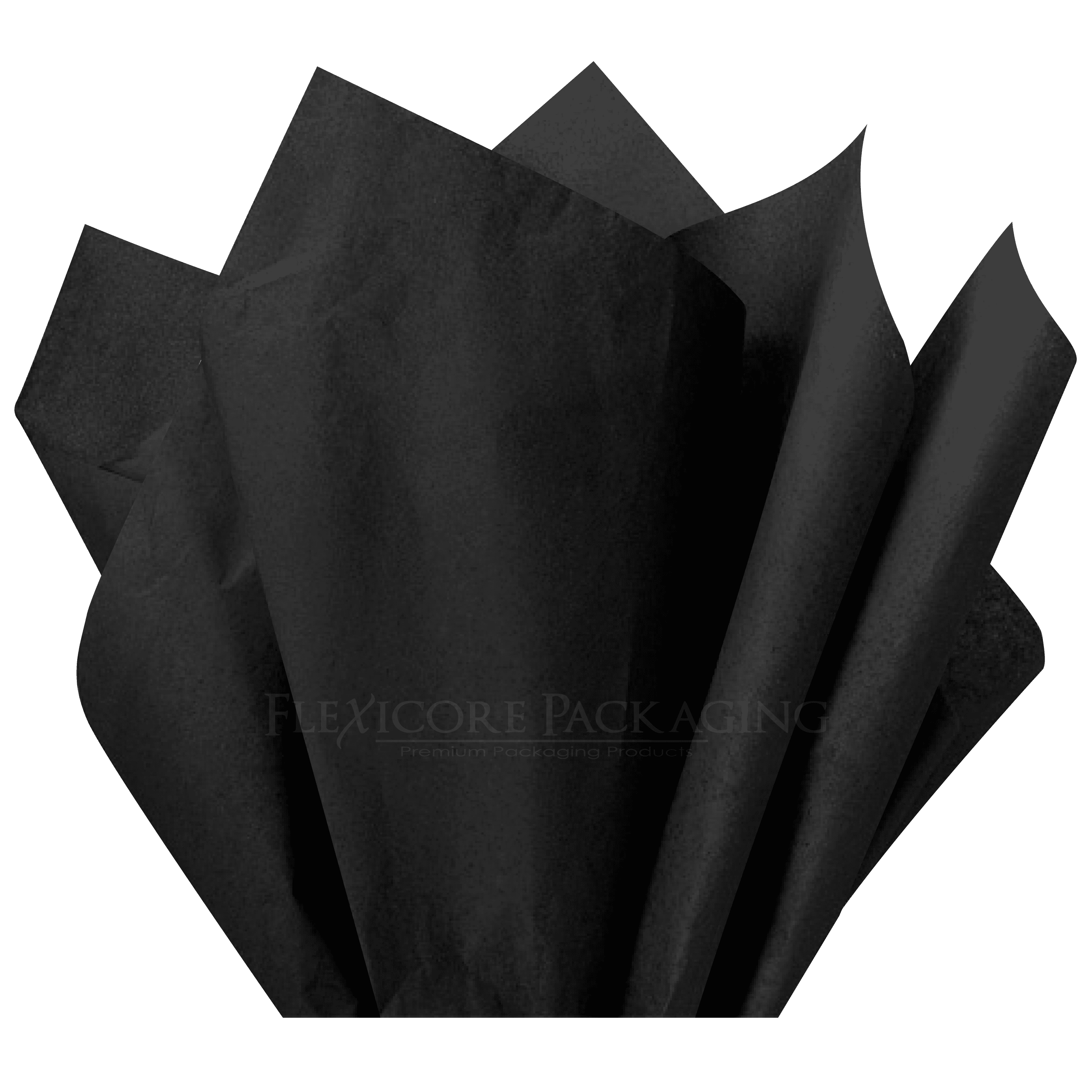 Black Tissue Paper, 15 inchx20 inch, 100 ct