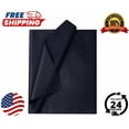 thumbnail image 1 of Black Tissue Paper For Packaging 105 Sheets Gift Wrapping Craft Papers Bulk New, 1 of 6