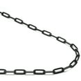thumbnail image 1 of Black Titanium 5MM Paper Clip Link Necklace Chain 18", 1 of 3