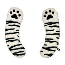 Black Toilet Seat Cover Washable Reusable Warmer Cushion Pad With Soft Plush And Easy Installation For All Toilet Seats Bathroom Comfort 16.5X14.1X1.5In 0.4Lb