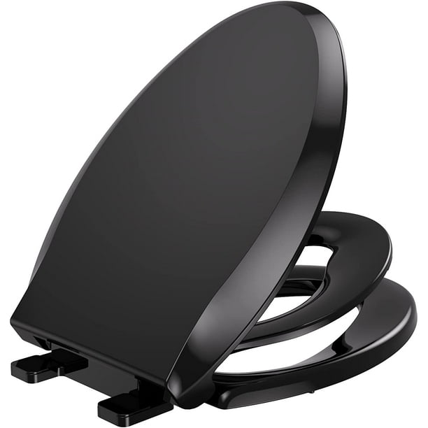 Black Toilet Seat Elongated, Potty Training Toddler Toilet Seat , Kids