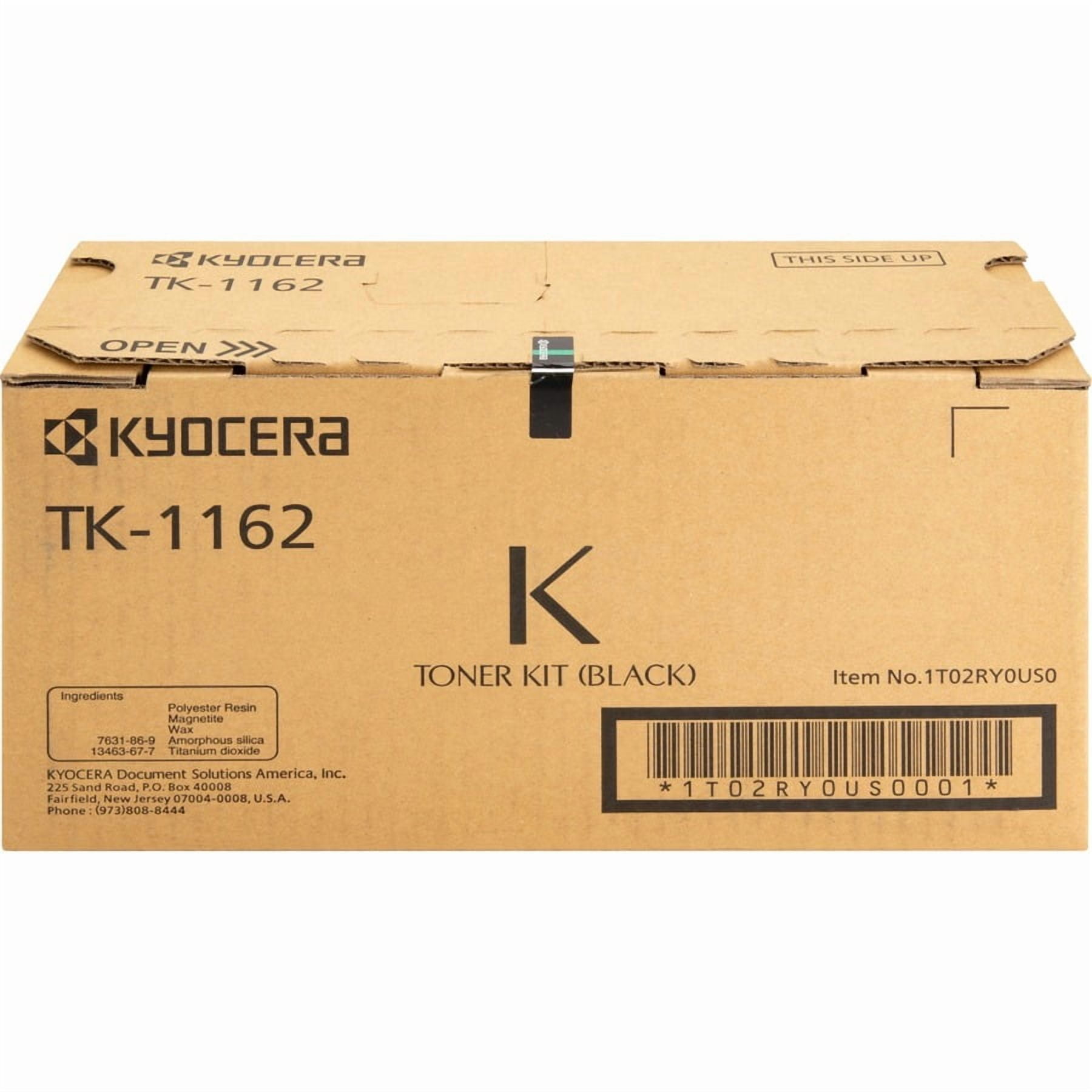 Kyocera TK-1162 Original Laser Toner Cartridge Black 1 Each