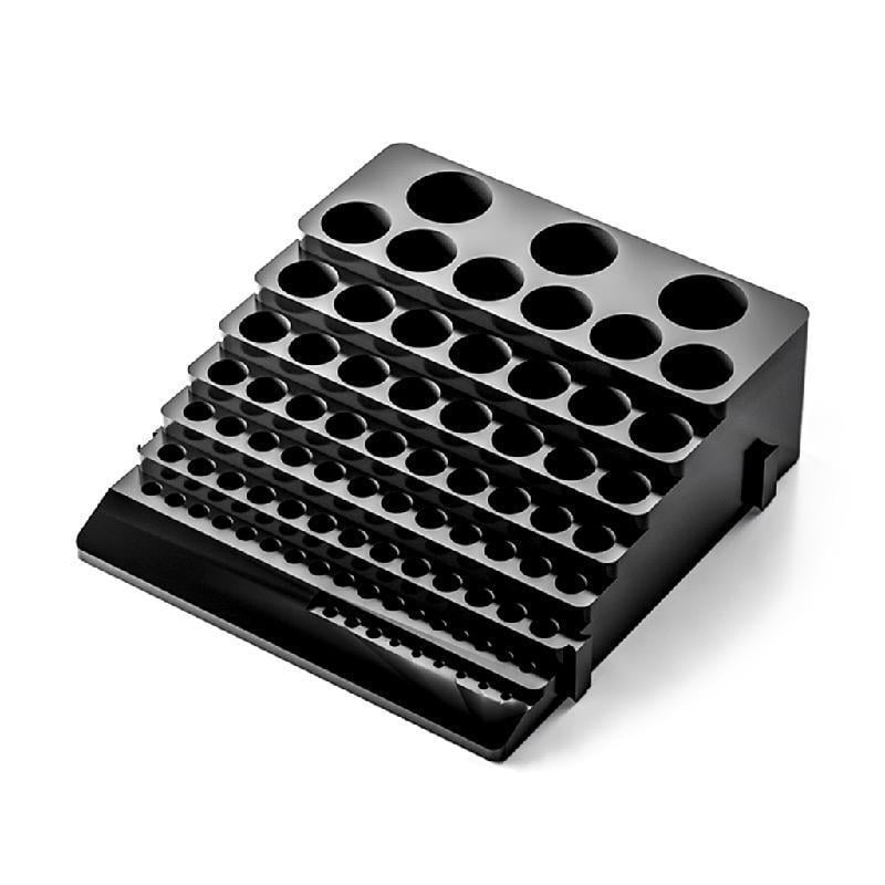 Black Tool Organizers Rack for Efficient Drill Bit and Milling Cutter ...