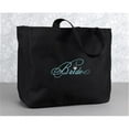 thumbnail image 1 of Black Tote Bag - Bride, 1 of 1