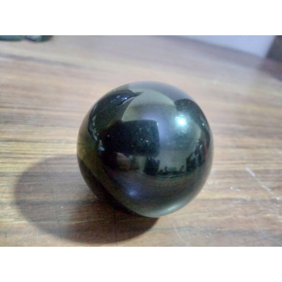 Black Tourmaline Crystal Ball for Home Decor & Gifting | Natural Polished Stone Sphere | 3 cm Radius Decorative Crystal