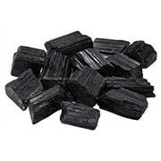 Black Tourmaline Crystals Rough Stone, 1/2lb Small Pieces