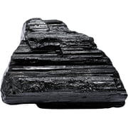 Black Tourmaline Raw Crystal   Natural Rough Stone for D cor, Collection & Everyday Use 200-350 Grams