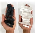 thumbnail image 1 of Black Tourmaline & Selenite Sticks Bulk - Combo Bulk Crystals - Natural Stones, 1 of 3
