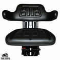 thumbnail image 1 of Black Tractor Suspension Seat Fits Ford / New Holland 3000 3600 3610 3900, 1 of 10