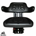 thumbnail image 1 of Black Tractor Suspension Seat Fits Ford / New Holland 3300 3910 3930 6000 7610, 1 of 10