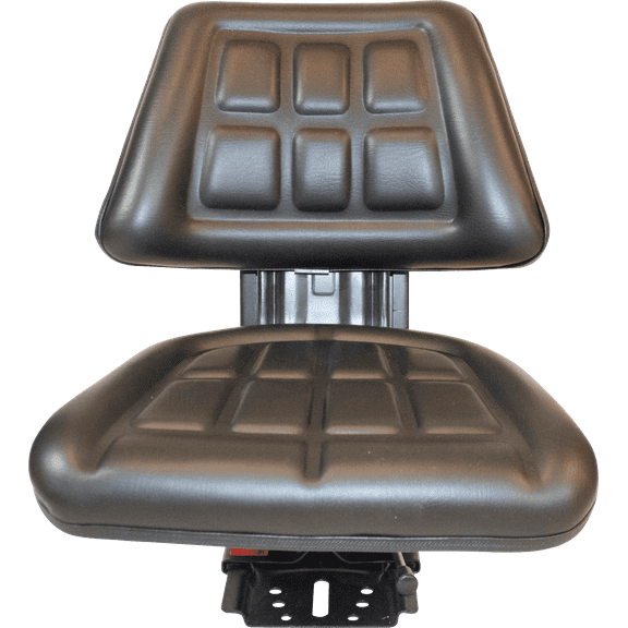 Black Tractor Suspension Seat Fits Ford / New Holland 5000, 5600 5610 5900 5910