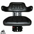 thumbnail image 1 of Black Tractor Suspension Seat Fits Massey Ferguson 255 265 270 271 274 275 285, 1 of 10