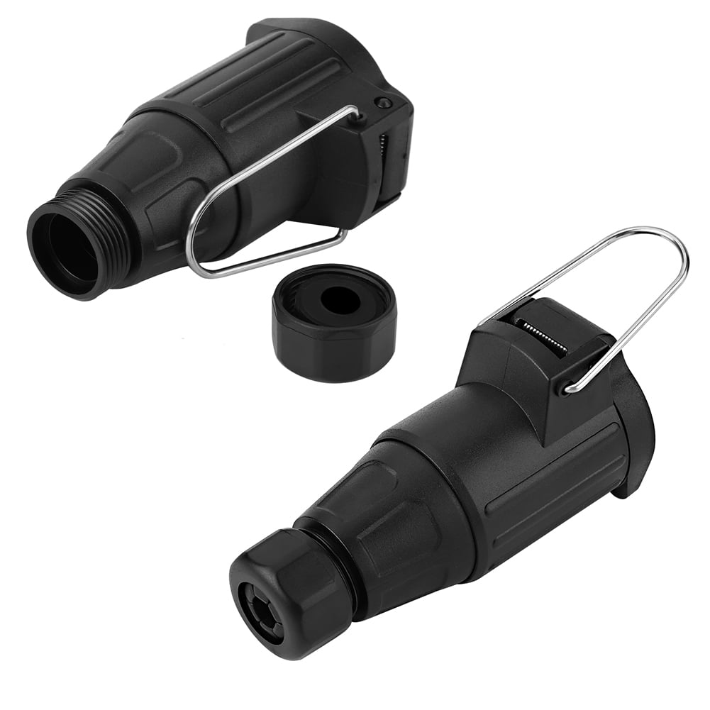 Black Trailer Plug Connector Trailer Adapter, Trailer Plug, For