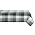 thumbnail image 1 of Black Tri Color Check Tablecloth 60x120", 1 of 3