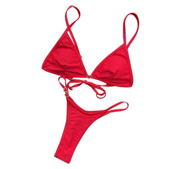 Black Triangle Bikini Top Only, Halter Swim Bathing Suit Tops for Women 2025, Black, OneSize 2-8