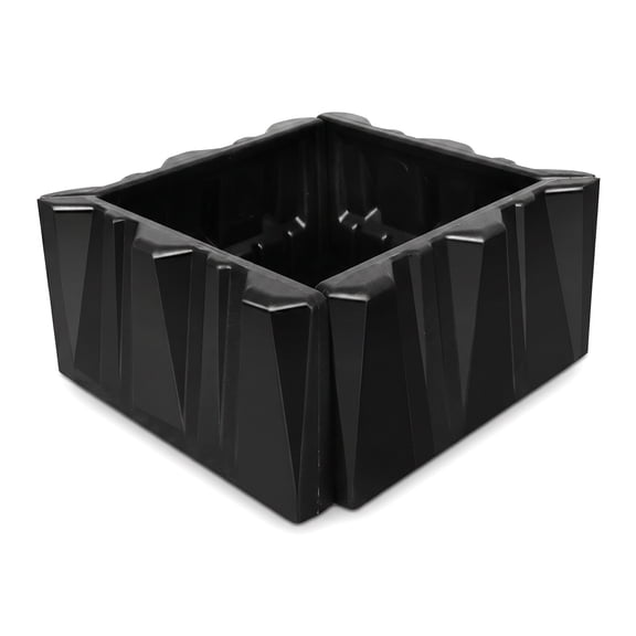 Black Truck Bed Cargo Divider Blocks - Car Trunk Organizer Storage Solution Set for Vehicle Storage