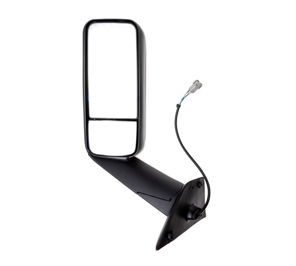 Black Truck Door Mirror Assembly for Freightliner Cascadia 2018+ Driver Side LH Mirror Replace A22-73907-004