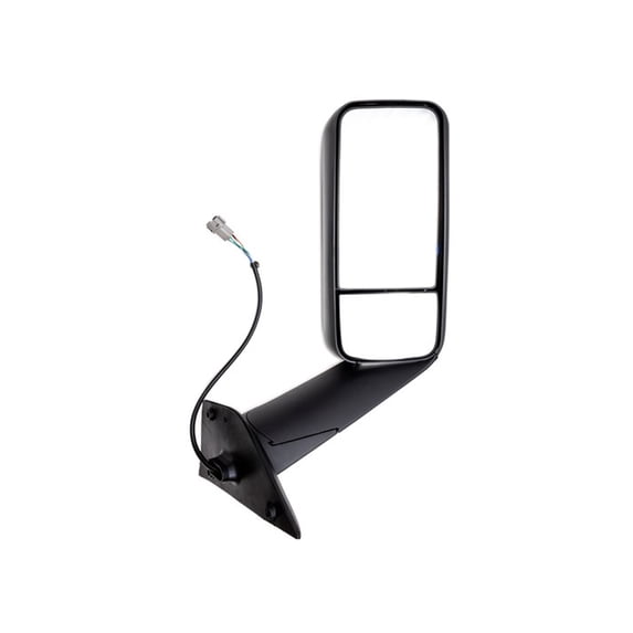 Black Truck Door Mirror Assembly for Freightliner Cascadia 2018+ Passenger Side RH Mirror Replace A22-73907-005
