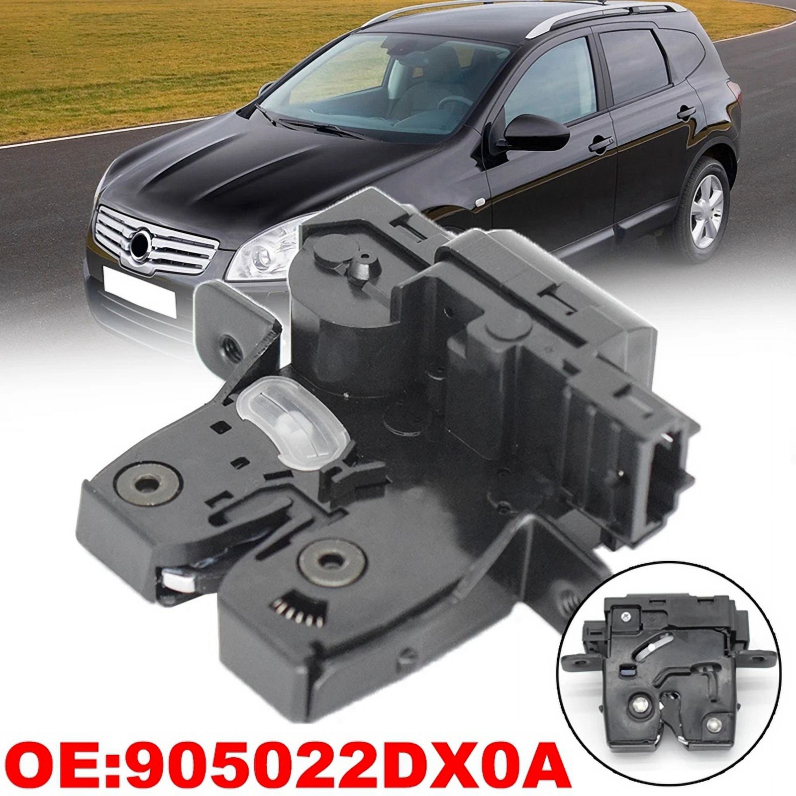 serrure coffre, hayon pour Nissan Qashqai, Micra, Tiida. 905022DX0A