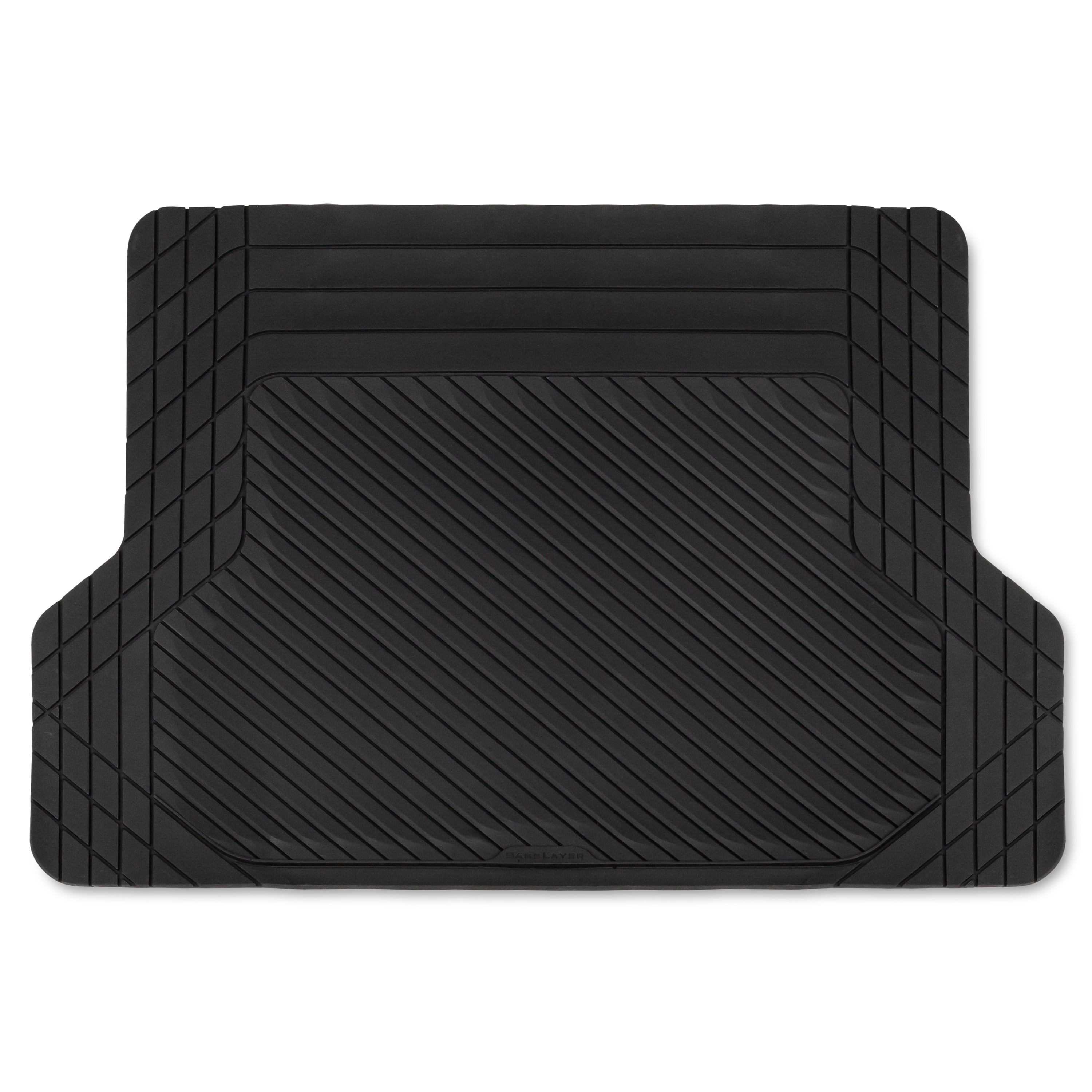 Black Trunk Mat Cargo Liner Universal CuttoFit™ AllWeather Mat by Baselayer Made in USA