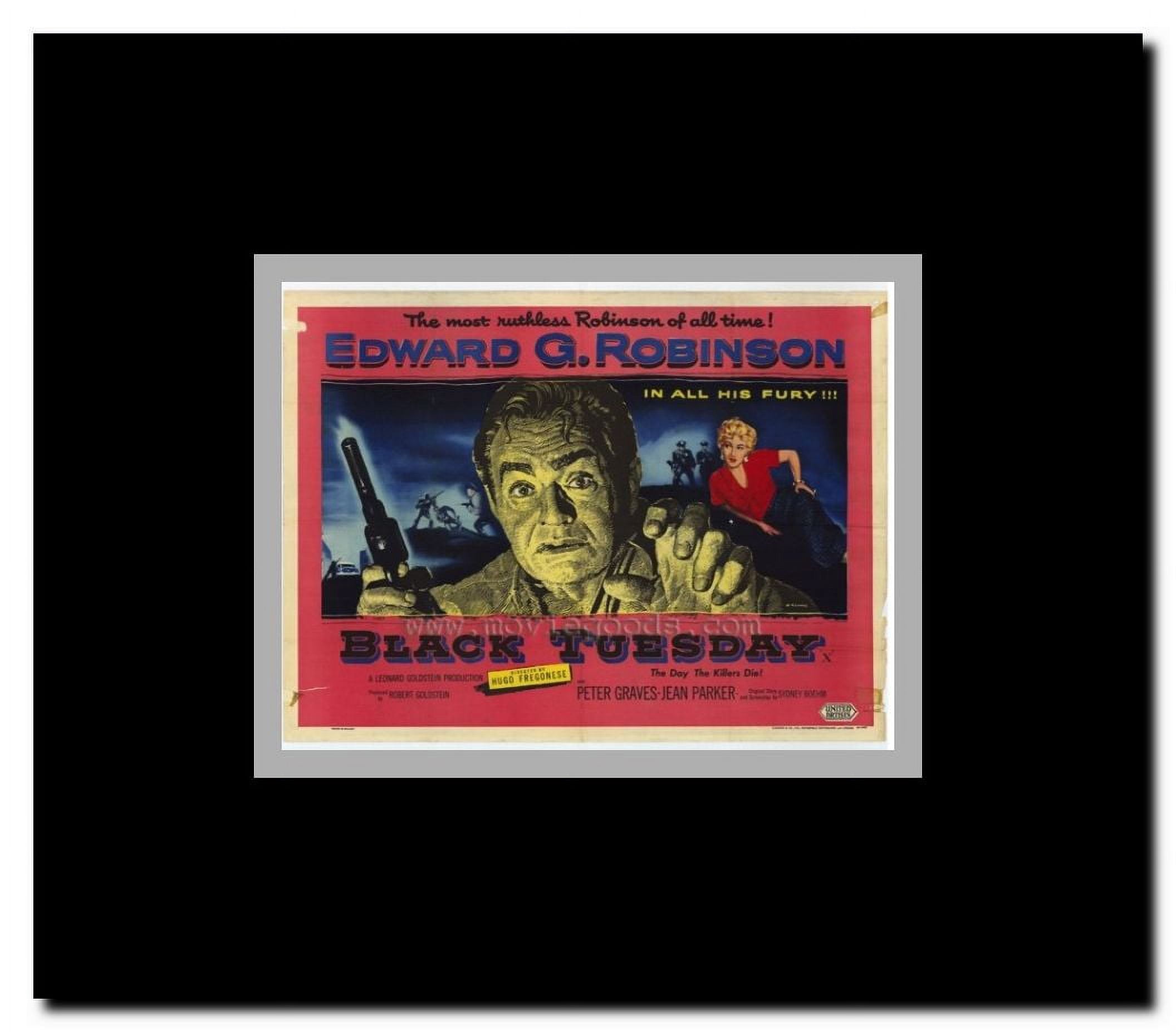 Black Tuesday Framed Movie Poster