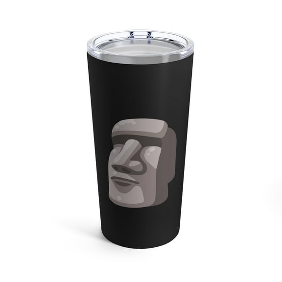 Black Tumbler With Sigma Image 20oz