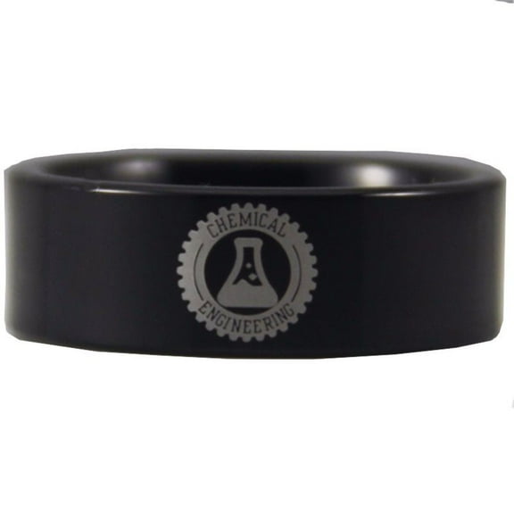 Chemical Engineer Tungsten Carbide Ring