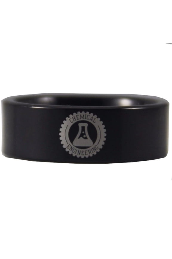 Chemical Engineer Tungsten Carbide Ring