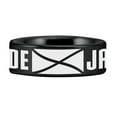 thumbnail image 1 of Black Tungsten Jamaican Pride Ring, 1 of 4