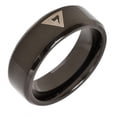 thumbnail image 1 of Black Tungsten Masonic rings Scottish Rite - Freemason 14th Degree Grand Elect, 1 of 1
