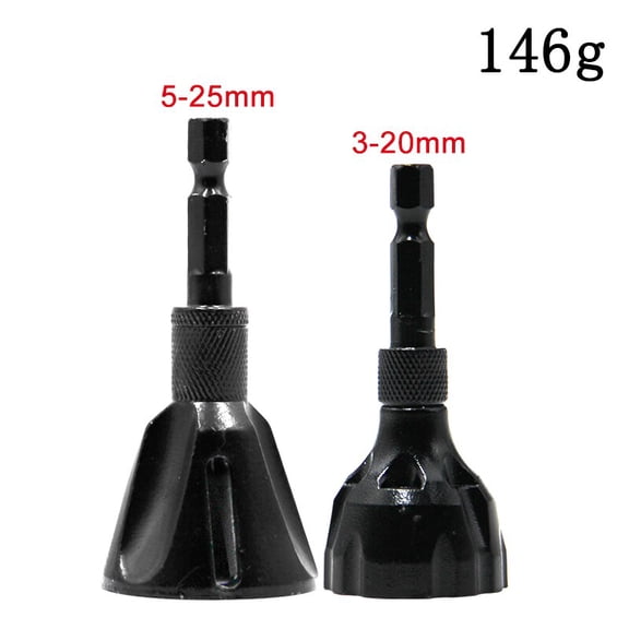 Black Tungsten Steel Three Blade Deburring Outer Circle Chamferer Thread Fillet Trimming Cutter Screw Bolt Deburring Drill Tool