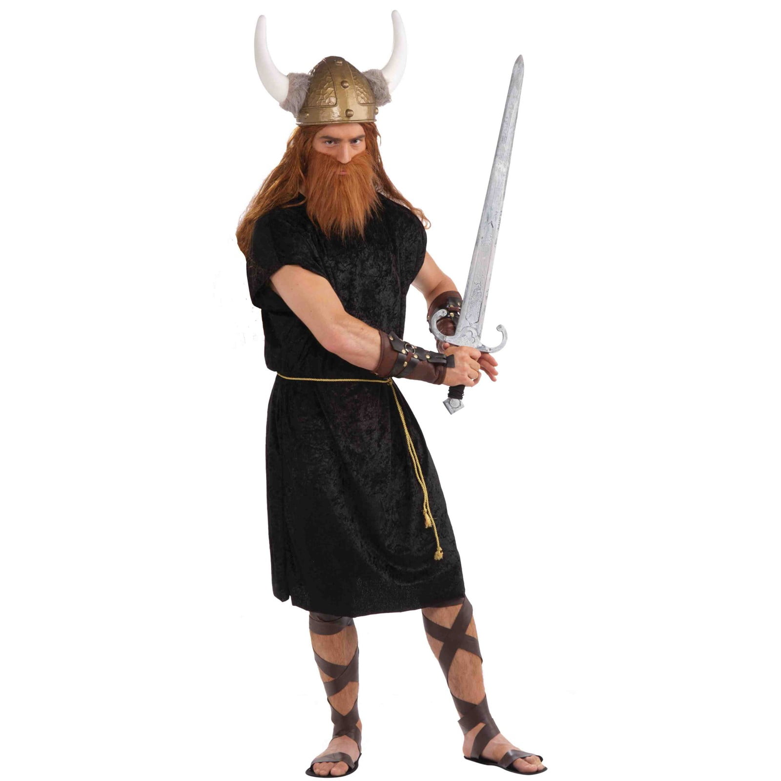 Black Tunic Viking Roman Soldier Peasant Medieval Men s Costume