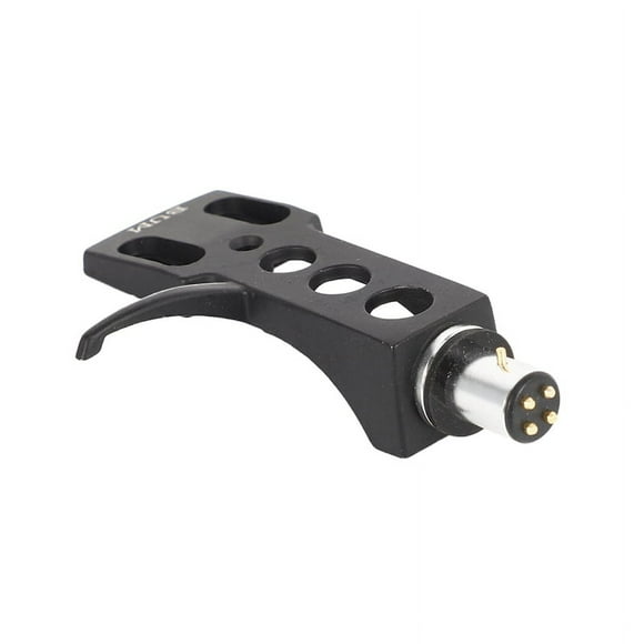 Black Turntable Headshell For Turntables 4 Pin Contacts