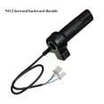 thumbnail image 1 of Black Twist Throttles 12V 24V Electric Electric Scooter Parts Speed Handlebar Throttle E-Bike Twist Throttle Cycling Throttle Grip 2, 1 of 1