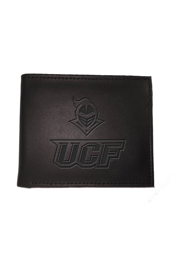 Black UCF Knights Hybrid Bi-Fold Wallet