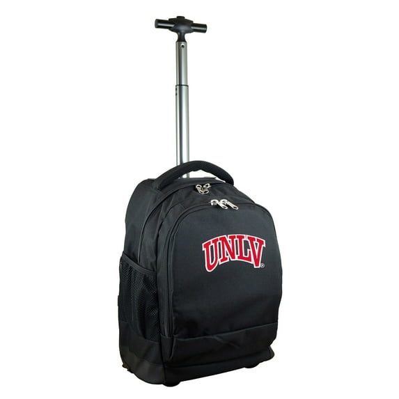 Black UNLV Rebels 19'' Premium Wheeled Backpack