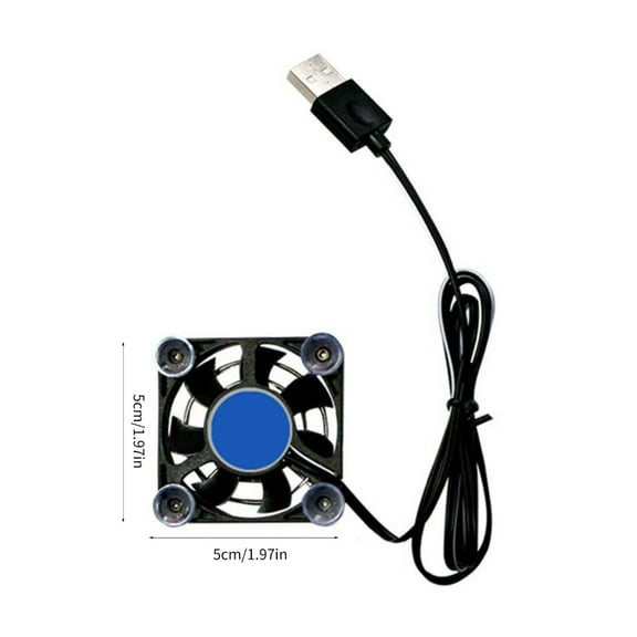 Black USB Cooling Pad Controller Tablet Portable Fan Holder Phone Rapid Gadget Universal 5V
