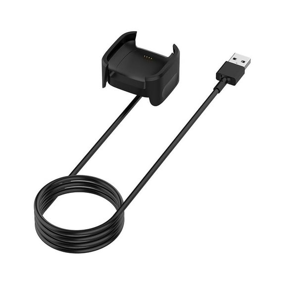 Black USB Fast Power Charger Cable Charging Dock Stand Cradle Station for Versa 2 for Watch Accessories