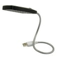 thumbnail image 1 of Unique Bargains USB Reading Lamp 28 LED Light Flexible USB Light for Laptop Keyboard Black, 1 of 1
