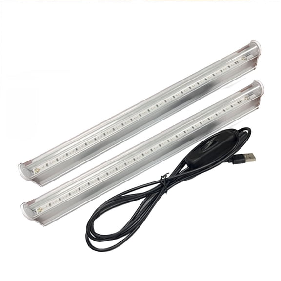 Black UV lamp with T5 tube atmosphere lamp 5VWUSB indoor ambient light detector decorated with black UV395NM