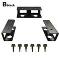 thumbnail image 1 of Black Under Desk Laptop Holder Mount with Screw,Under Mount Laptop Desk U4O5, 1 of 9