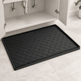Black Under Sink Mat 19