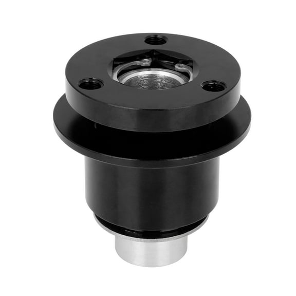 Black Universal Auto Steering Wheel Quick Release Hub Adapter for Car