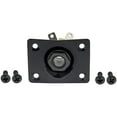 thumbnail image 1 of Black Universal Electric Guitar Output Jack Plate Socket Rectangle Tele Ibanez, 1 of 10