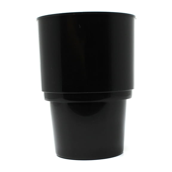 Black Universal Plastic Jumbo Drink Cup Holder Insert holds Jumbo / Oversized / Top Heavy Drink Containers Cups Tumblers / Golf cart Portable Propane Heaters
